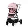 Chipolino Pearl babakocsi 2:1-ben mózessé alakítható sportrésszel - Powder pink