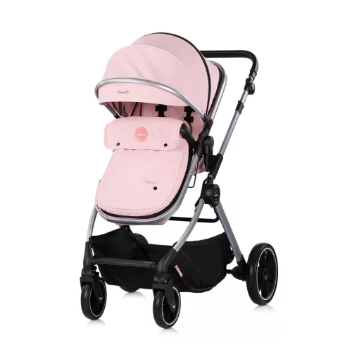 Chipolino Pearl babakocsi 2:1-ben mózessé alakítható sportrésszel - Powder pink