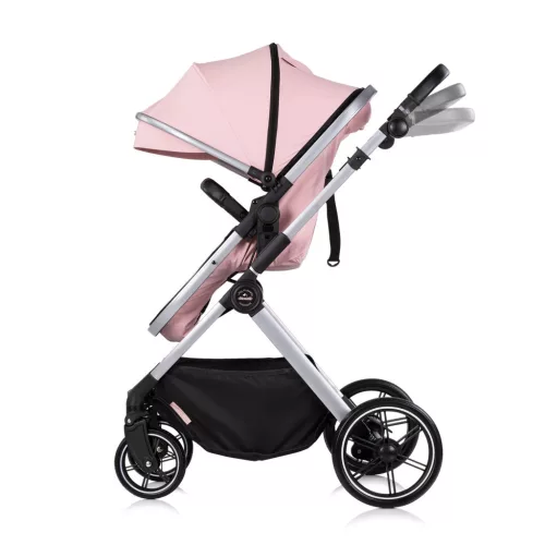 Chipolino Pearl babakocsi 2:1-ben mózessé alakítható sportrésszel - Powder pink