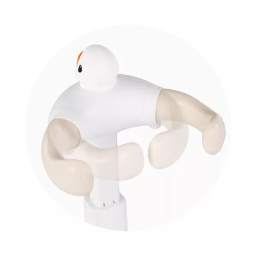 Chipolino Duck tusoló állvány - white/beige