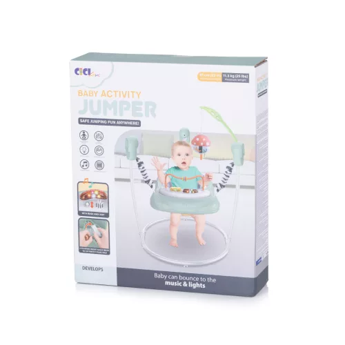 Chipolino Jumpy Car rugós hinta - Mint
