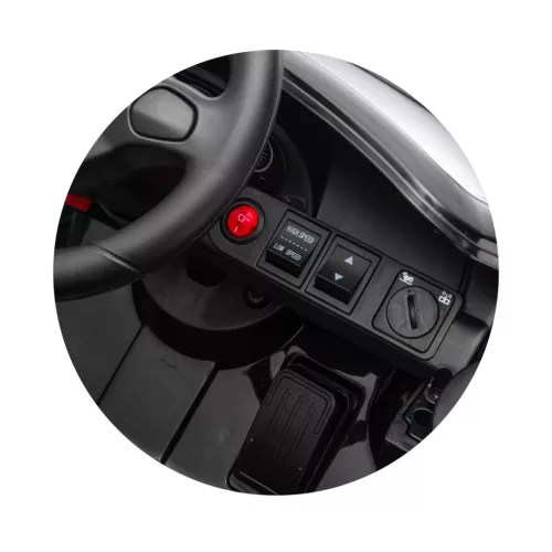 Chipolino Porsche Carrera GT elektromos autó - black