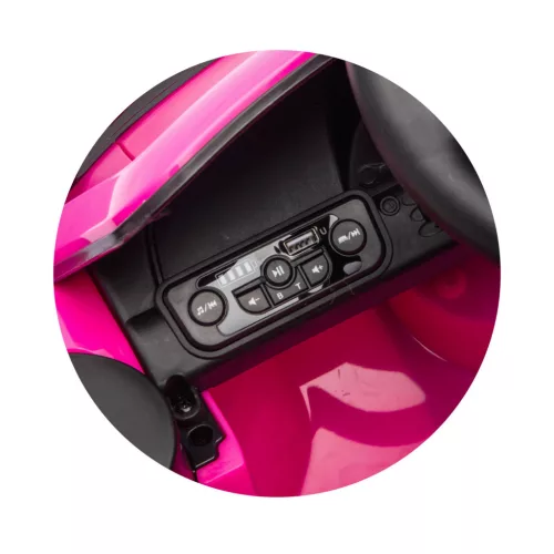 Chipolino Porsche Carrera GT LUX elektromos autó - pink