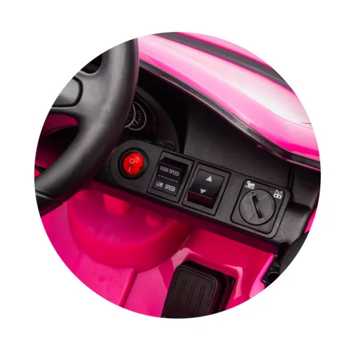 Chipolino Porsche Carrera GT LUX elektromos autó - pink