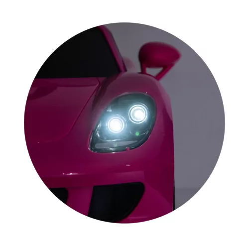 Chipolino Porsche Carrera GT LUX elektromos autó - pink