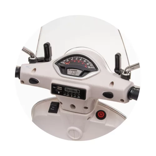 Chipolino Vespa GTS Super elektromos motor - white