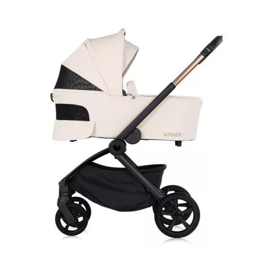 Chipolino Winner 2in1 újszülött babakocsi 22 kg-ig -  Cashmere