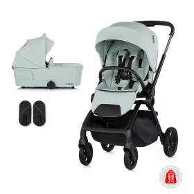   Chipolino Winner 2in1 újszülött babakocsi 22 kg-ig - Matcha