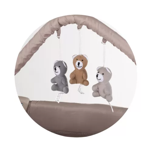 Chipolino Luna multifunkciós utazóágy - latte