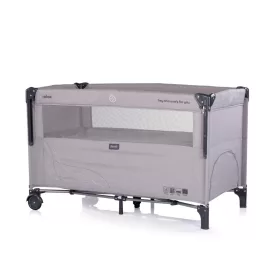 Chipolino Relax multifunkciós utazóágy - platinum linen