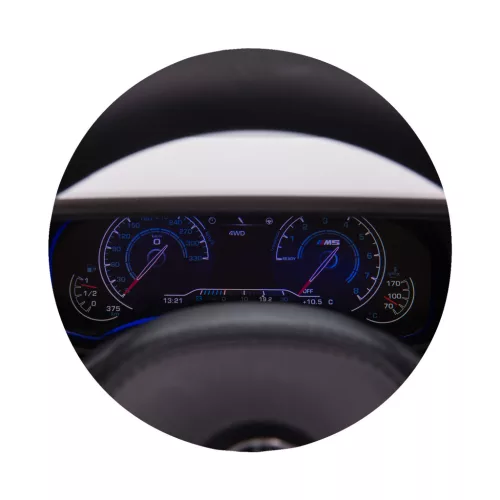 Chipolino BMW M5 elektromos autó - black leather