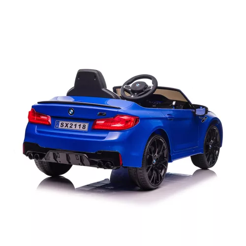 Chipolino BMW M5 elektromos autó - blue leather