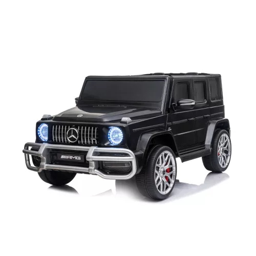 Chipolino Mercedes AMG G63 elektromos autó 2 üléssel - black leather