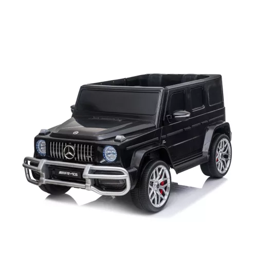 Chipolino Mercedes AMG G63 elektromos autó 2 üléssel - black leather