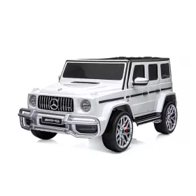   Chipolino Mercedes AMG G63 elektromos autó 2 üléssel - white leather