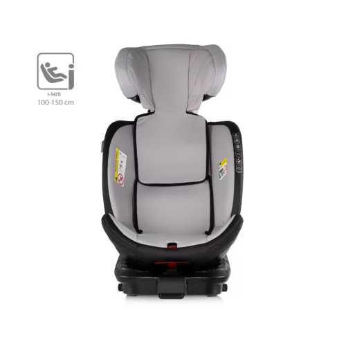 Chipolino Hypnotic Plus autósülés I-Size 40-150cm - platinum