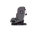 Chipolino Techno iGrow autósülés Isofix 40-150cm - charcoal