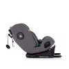 Chipolino Techno iGrow autósülés Isofix 40-150cm - charcoal
