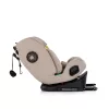 Chipolino Techno iGrow autósülés Isofix 40-150cm - latte