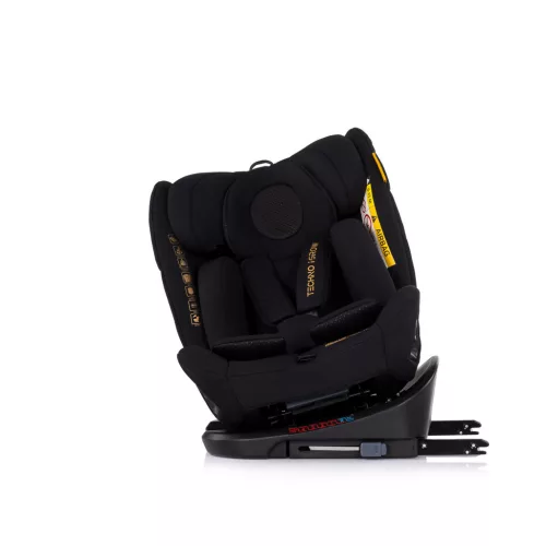 Chipolino Techno iGrow autósülés Isofix 40-150cm - noir