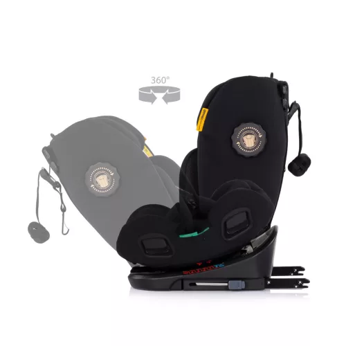 Chipolino Techno iGrow autósülés Isofix 40-150cm - noir
