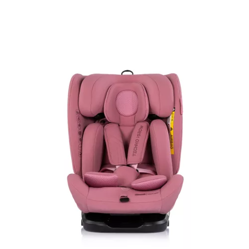 Chipolino Techno iGrow autósülés Isofix 40-150cm - powder pink