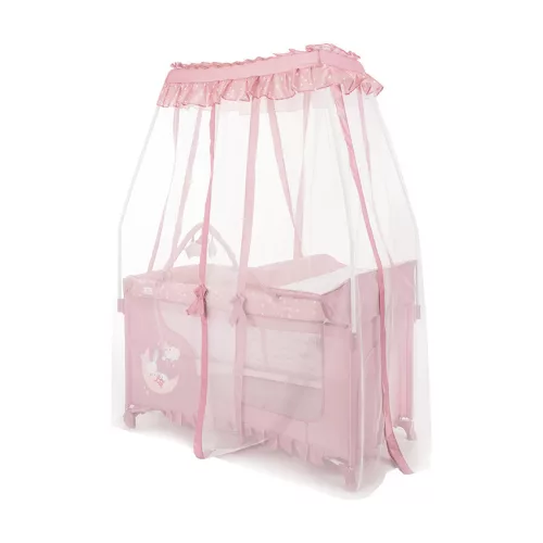 Lorelli Magic Sleep utazóágy - Pink
