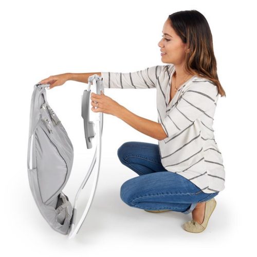 INGENUITY Rezgő hintaszék dallamokkal, Cuddle Lamb, 0 hó+ 18 kg-ig, 2019