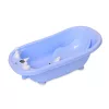 Lorelli kád leeresztő dugóval, babatartóval 88 cm + kádállvány - Blue