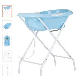 Chipolino Noemi kád leeresztő dugóval 87cm - blue