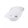 Chipolino Vela kád babatartóval és leeresztő dugóval 87cm + kádállvány - Grey