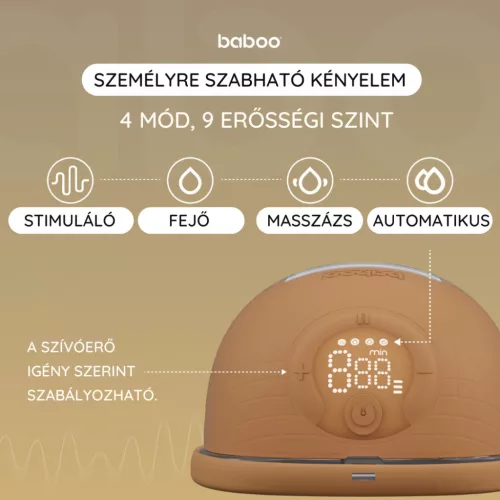 Baboo elektromos hordható mellszívó