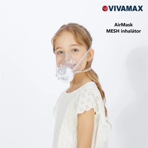 Vivamax Hordozható Mesh inhalátor, AirMask