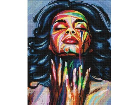 Szenvedélyes érzelmek - gyémánt mozaik festés - 40x50 cm