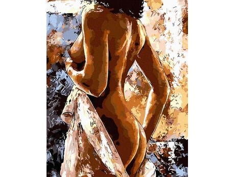 Meztelen igazság - számfestő - 40x50 cm