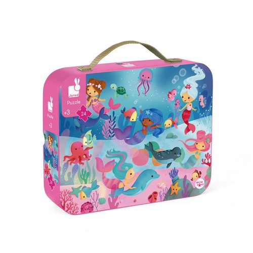 JANOD - Sellő puzzle bőröndben