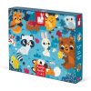 JANOD - Tapintós puzzle - Erdei állatok 20 db-os