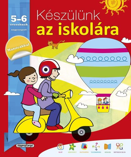 Készülünk az iskolára - foglalkoztató füzet 5-6 éveseknek