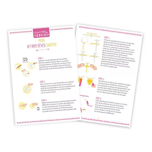 Bohém álomfogó készítő Auzou