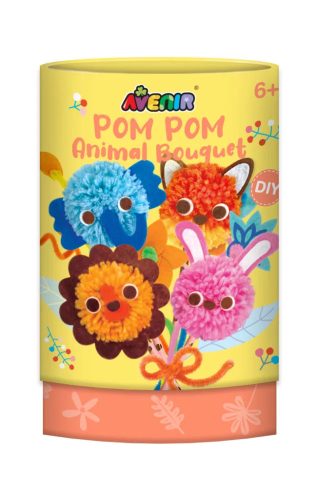 Pom-pom csokor készítő - állatok