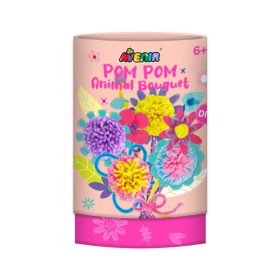 Pom-pom csokor készítő - virágok Pom-pom csokor készítő - virágok