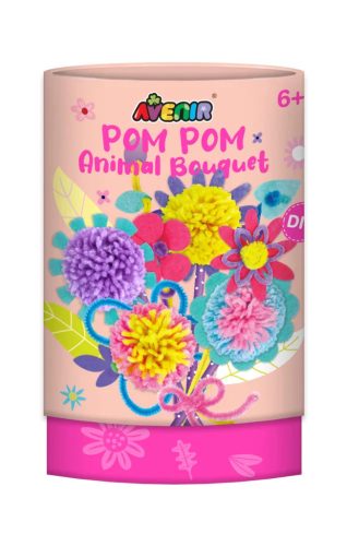 Pom-pom csokor készítő - virágok