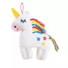 Varrható plüss kulcstartó Unikornis Avenir