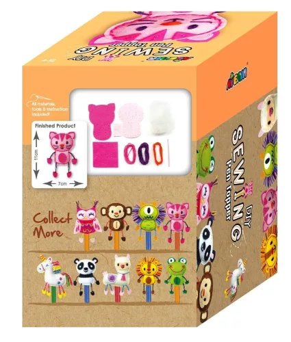 Plüss ceruzadísz varrás, Cica Avenir