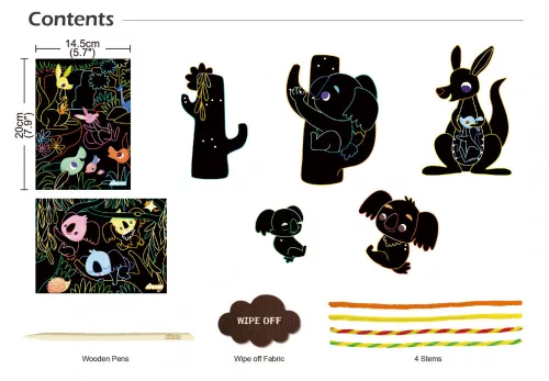 Képkarctechnika, Fuzzy koalák és kenguruk Avenir