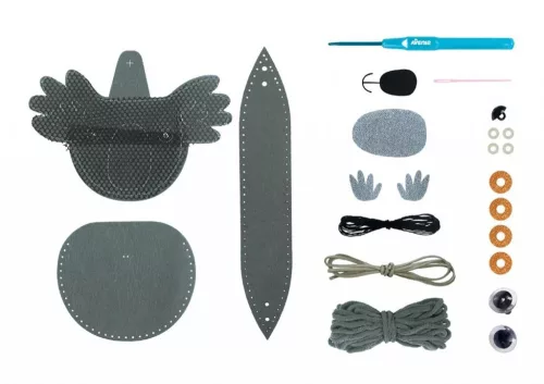 Táska készítés varrással és horgolással, Koala Avenir