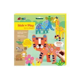   Matricázó és 3D modell készítő készlet, Szafari állatok Avenir