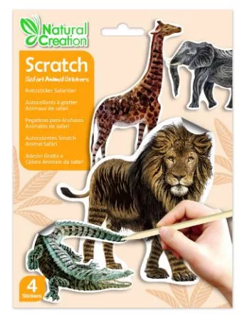 Karckép matricák, Szafari állatok Avenir