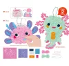 Puha charm készítő kreatív készlet, Axolotl Avenir