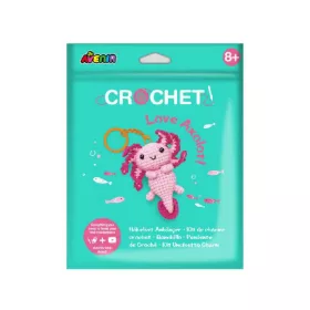 Kulcstartó készítő horgoló készlet, Axolotl Avenir